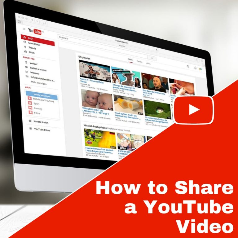 How to Share a YouTube Video
