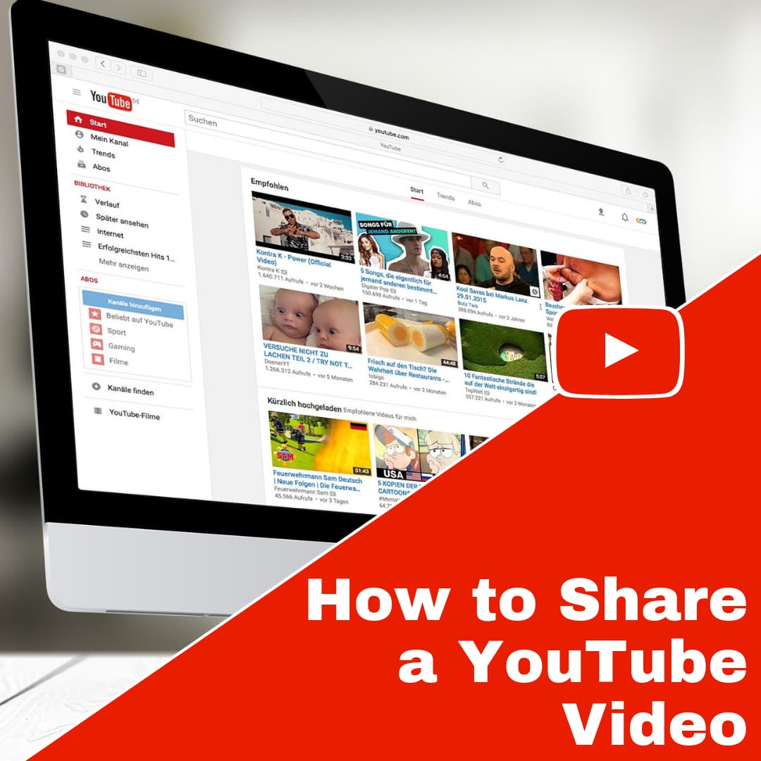 How to Share a YouTube Video Social Media 4 Beginners