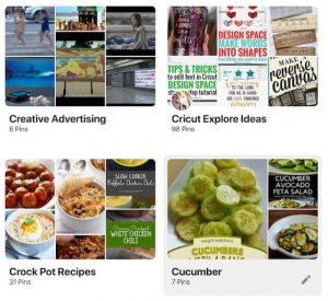 Pinterest Boards