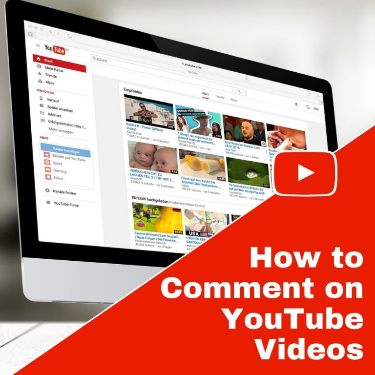 How to Comment on YouTube Videos