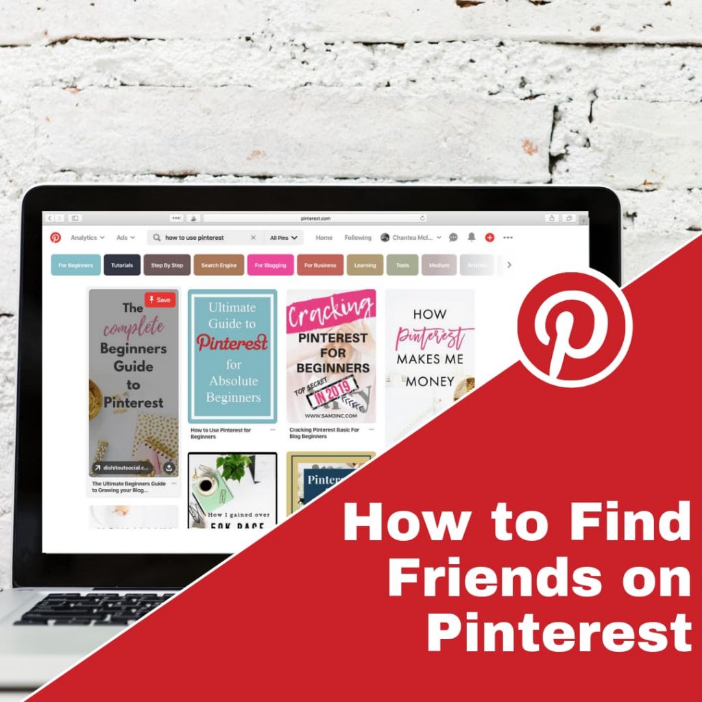 How to find friends on Pinterest