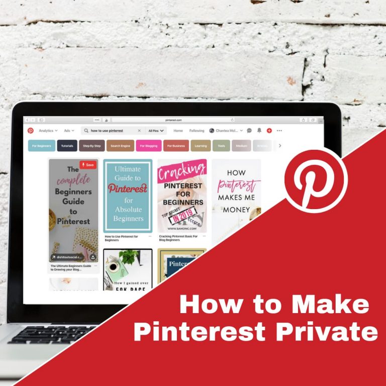 How to Make Pinterest Private